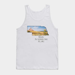 Nebraska USA Tank Top